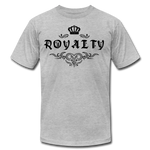 Royalty Unisex Jersey T-Shirt -Black - heather gray