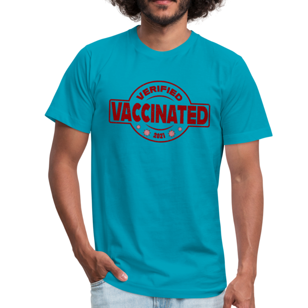 Vaccinated - Verified - 2021 - turquoise