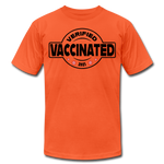 Vaccinated - Verified - 2021 - orange