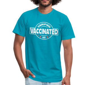 Vaccinated - Verified - 2021 - turquoise