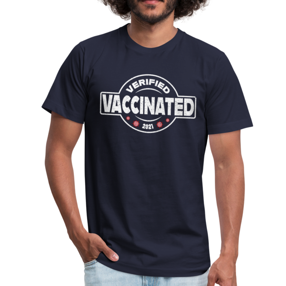 Vaccinated - Verified - 2021 - navy