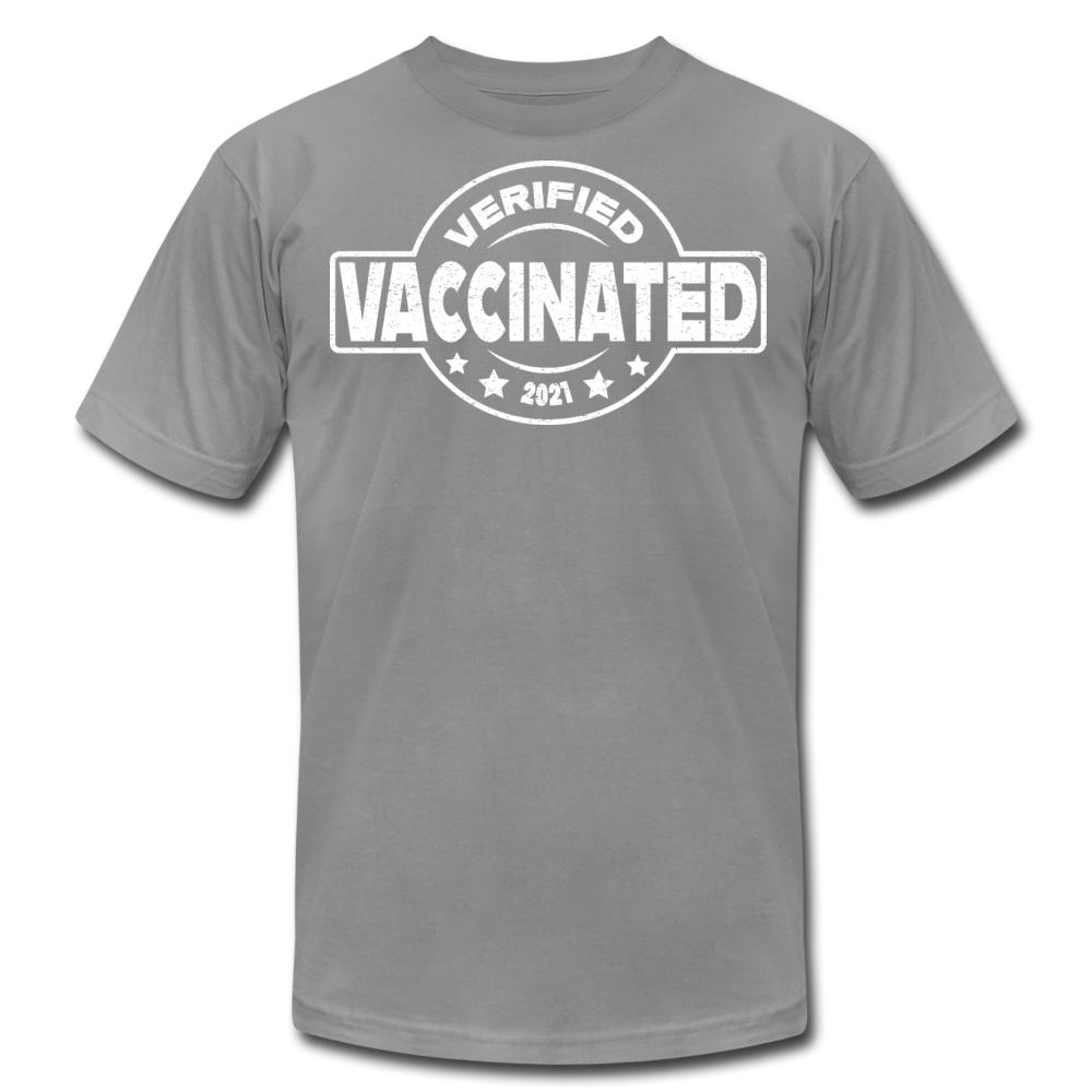 Verified & Vaccination 2021 (White) - slate