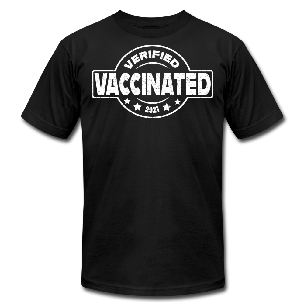 Verified & Vaccination 2021 (White) - black
