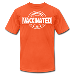 Verified & Vaccination 2021 (White) - orange