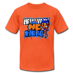 We Here - NY Basketball - Unisex Jersey T-Shirt - orange