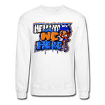 We Here - NY Basketball - Unisex Crewneck Sweatshirt - white
