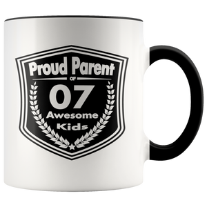 Proud Parent of 7 Awesome Kids - Mugs