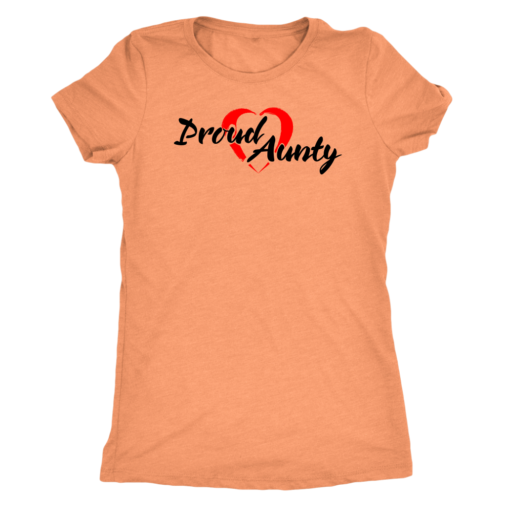 Proud Aunty Love - Relaxed Fit - BlackFont